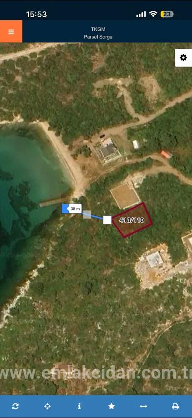 Feld Zu verkaufen in Kıyıkışlacık Bz. Milas - Feld-Zonierung - 650 m²