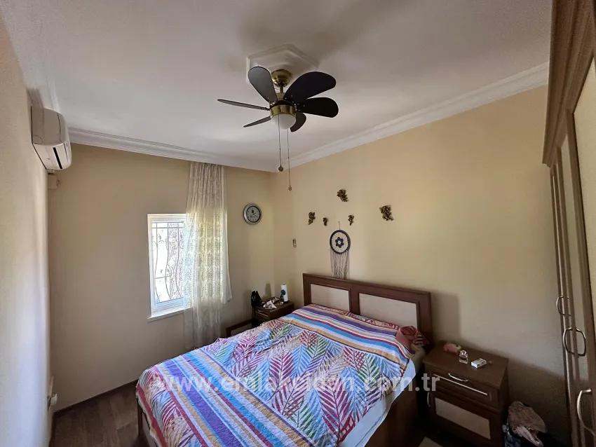 In Hisarönü 2+1 möbliertes Mietapartment – 100 m vom Strand