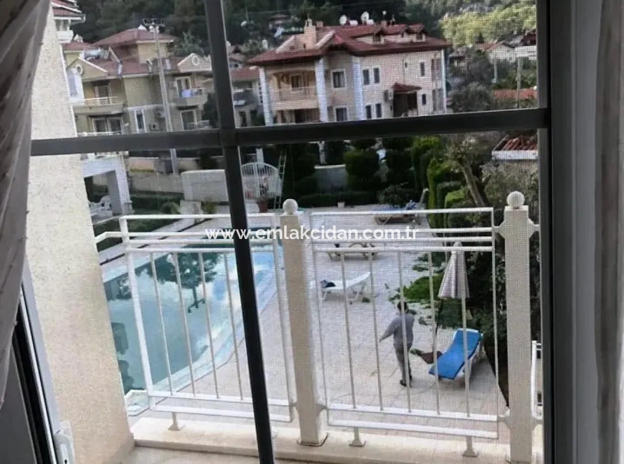Luxus 3 Zimmer 1 Wohnzimmer Duplex-Wohnung Mit Pool Marmaris Icmeler
