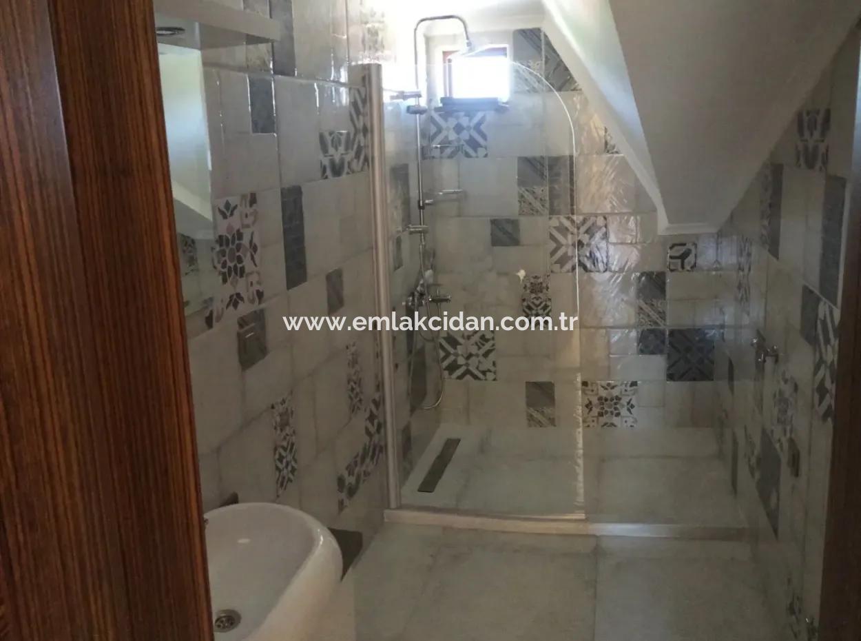 Marmaris Armutalan, Freistehende Villa Für Verkauf, 4 Zimmer, 1 Wohnzimmer, Zweibettzimmer Mit Garten