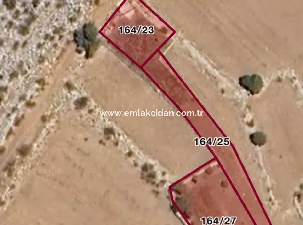 Marmaris Taşlıca Dorf 1500M2 3 Eigentumsurkunden Feld Zum Verkauf Mit Straße Verfügbar