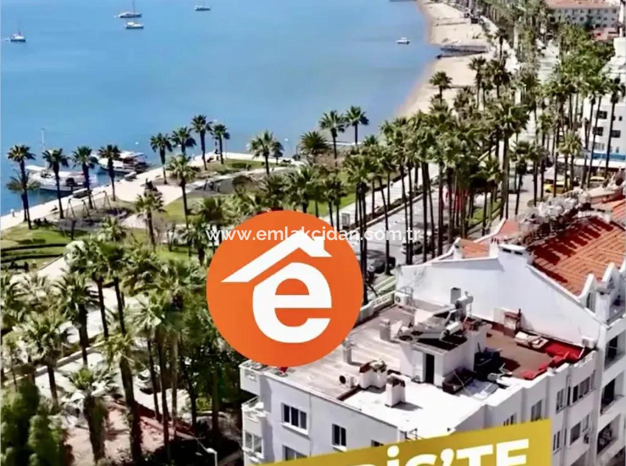 2 Zimmer 1 Wohnzimmer 106M2 Villa Wohnung Zum Verkauf In Herrlicher Lage Am Meer Im Zentrum Von Marmaris