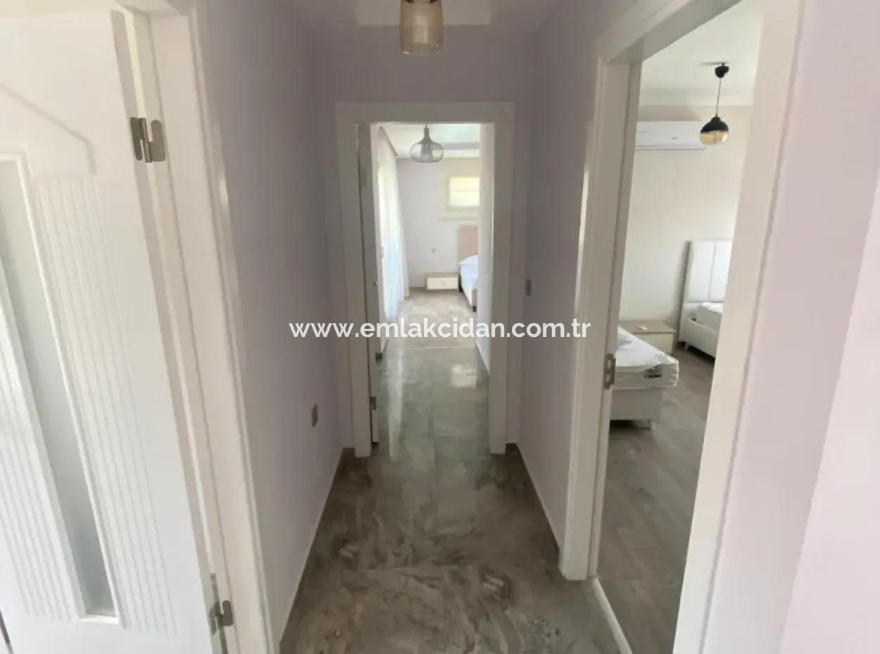 Marmaris Çamdibi 5 1 Voll Freistehende Pool, Möblierte Dreifachvilla Zu Mieten