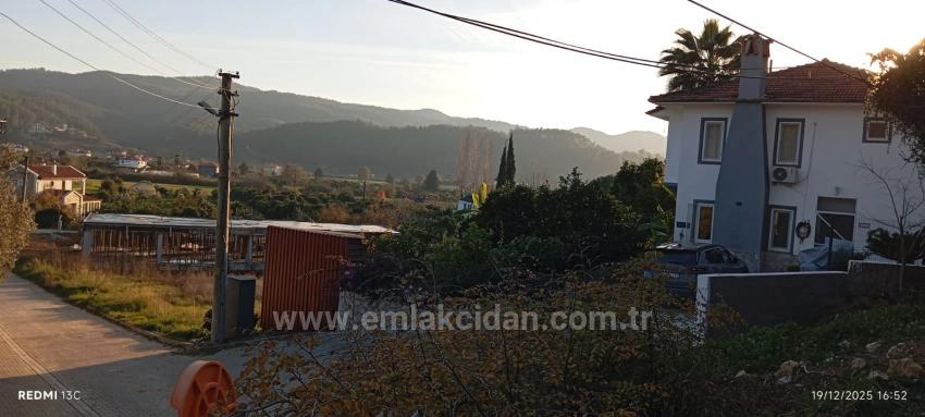 1186 M2 Plot Of Land For Sale In Akyaka, 8 Km Away, With A Planned 15-Room Villa Project.