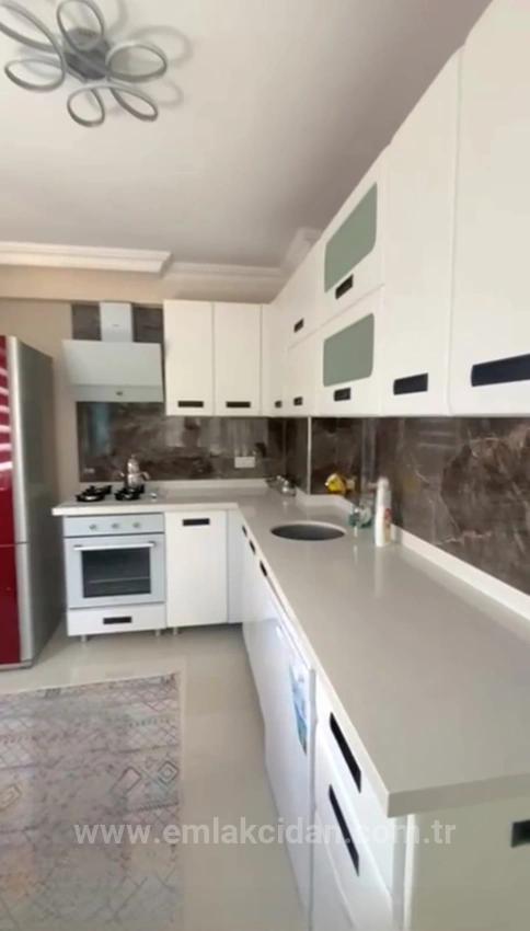 2+1 Furnished Apartment For Rent In Beldibi Neighborhood, With Private Entrance And Garden.