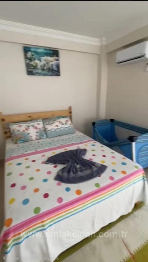2+1 Furnished Apartment For Rent In Beldibi Neighborhood, With Private Entrance And Garden.