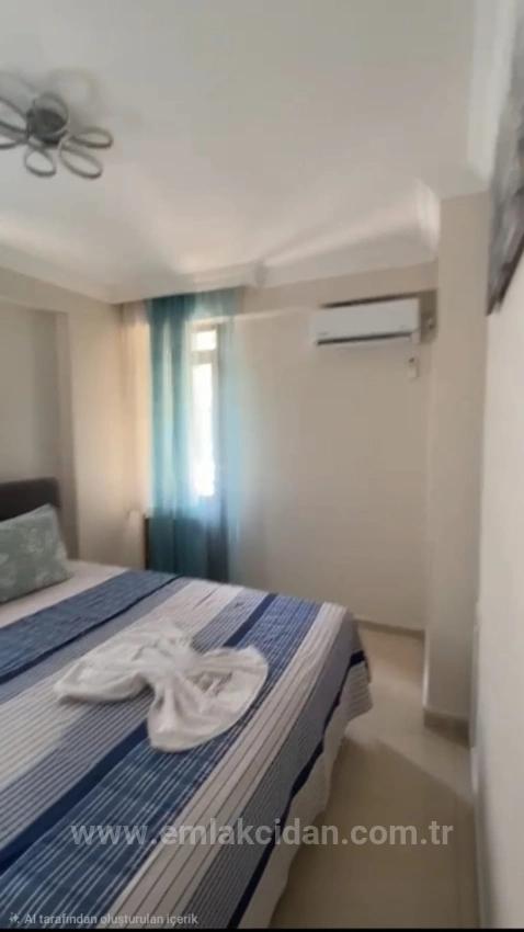 2+1 Furnished Apartment For Rent In Beldibi Neighborhood, With Private Entrance And Garden.