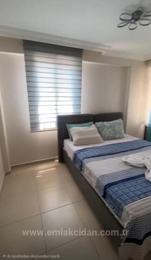 2+1 Furnished Apartment For Rent In Beldibi Neighborhood, With Private Entrance And Garden.