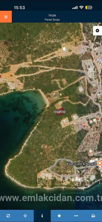Beautiful seaside location In Milaş, a coastal village, For Sale 650 m2 detached plot