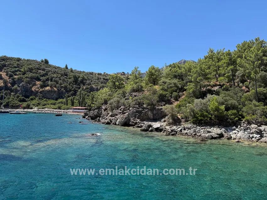 Marmaris Turunç cove with sea zero 4700 m2 controlled usage area