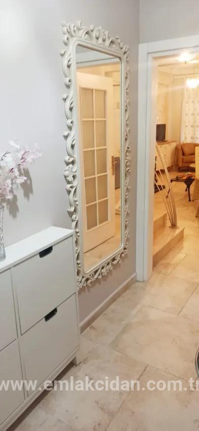 In Çildır neighbourhood, a 2+1 storey garden-owned flat for sale