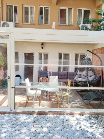 In Çildır neighbourhood, a 2+1 storey garden-owned flat for sale