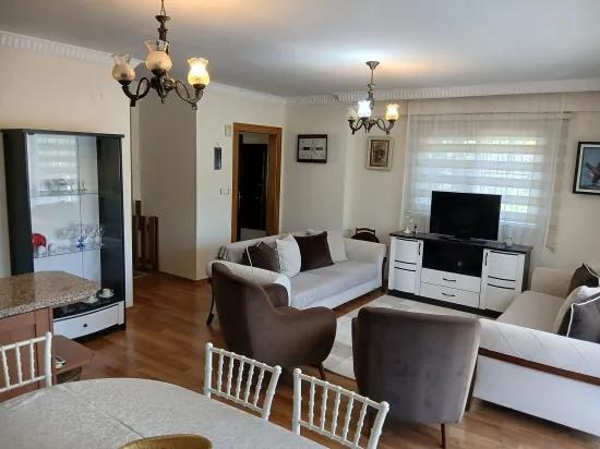 Detached Entrance Pool In the Complex 2+1 For Sale Duplex Apartment İçmeler