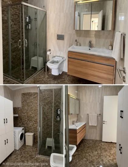 3+1 Duplex Apartment for Sale In the Young Building, Armutalan