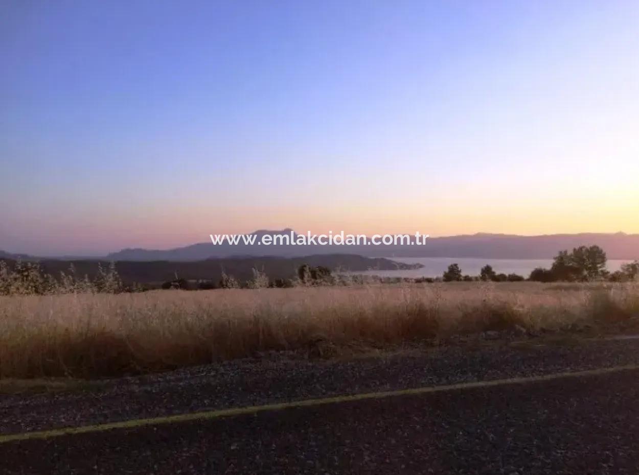 The Town Of Koycegiz, Plot For Sale 19000M2 Education, He Completed The Quarter With Lake View