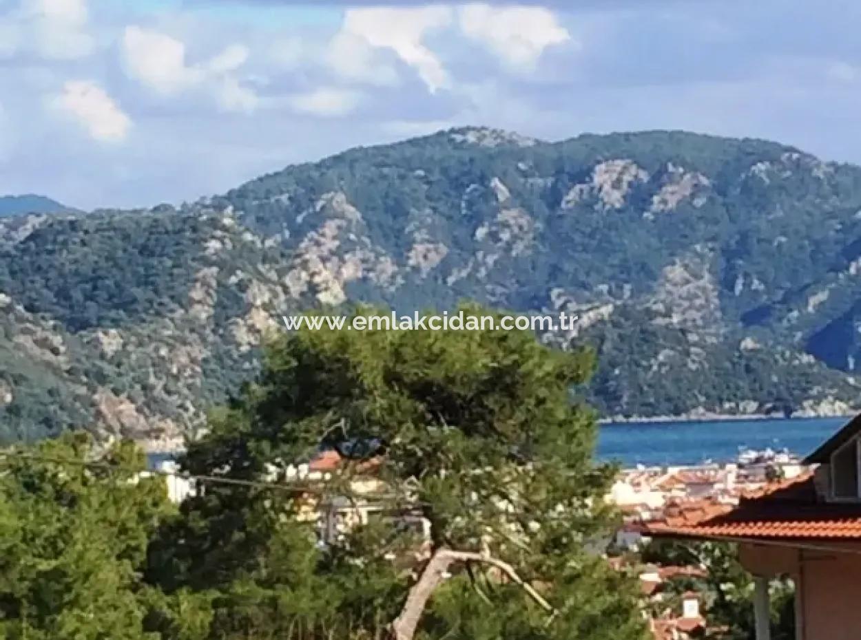 Super Luxury Duplex Apartment With Swimming Pool In Icmeler, Within The Site