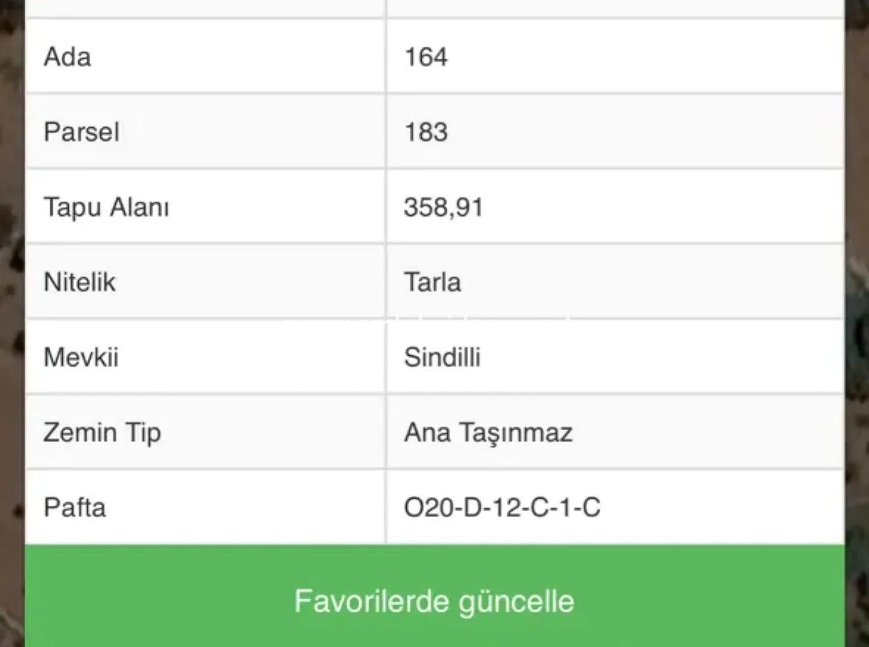 350M2 Field For Sale In Marmaris Söğüt Village Within Walking Distance Of The Sea