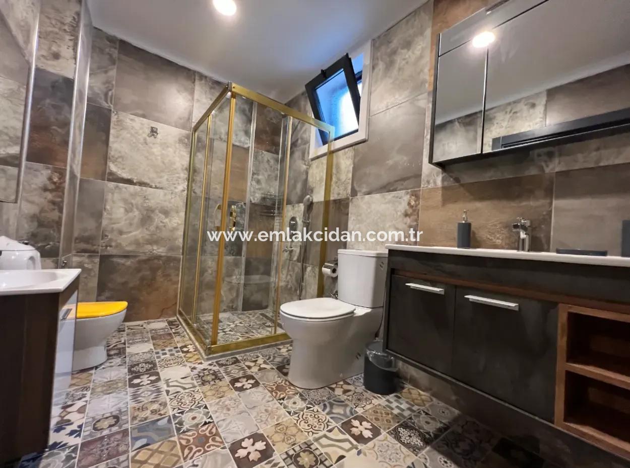 3 Rooms, 1 Living Room, 3 Bathrooms, Ultra-Luxury Daily Rental Villa With Fully Detached Swimming Pool In Marmaris Cetibeli Neighborhood