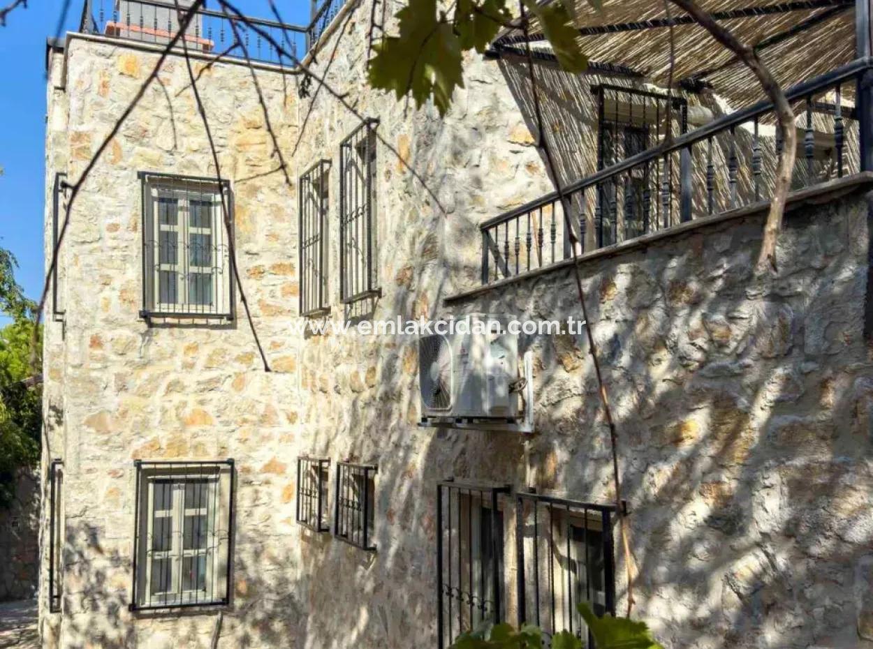 4 1 Stone Villa For Sale In A Fully Detached 150M2 Plot In Old Datca Village