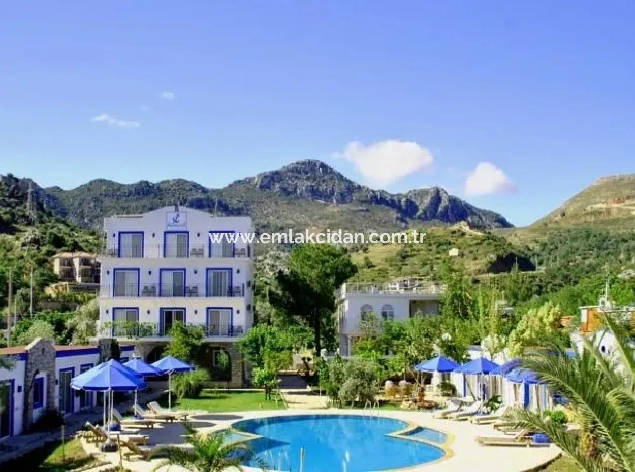 At A Distance Of 40 Km From Marmaris 30 Room Boutique Hotel By The Sea For Sale