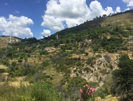 Akbuk, Mugla Province, County And Neighborhood Of The House In A Plot Of 3500 M2 In Zeytinkoy 2 Current Land Plot For Sale