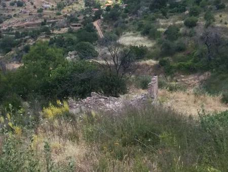 Akbuk, Mugla Province, County And Neighborhood Of The House In A Plot Of 3500 M2 In Zeytinkoy 2 Current Land Plot For Sale