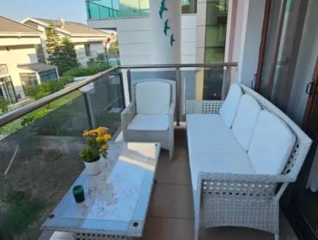 Camiavlu Neighborhood 3 1 Garden Duplex Flat With Pool For Sale