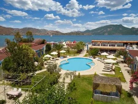 At A Distance Of 40 Km From Marmaris 30 Room Boutique Hotel By The Sea For Sale