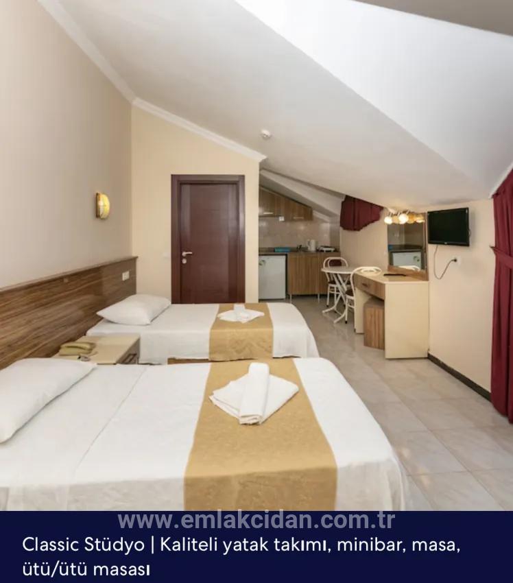 Marmaris merkezinde satılık 41 odalı apart otel