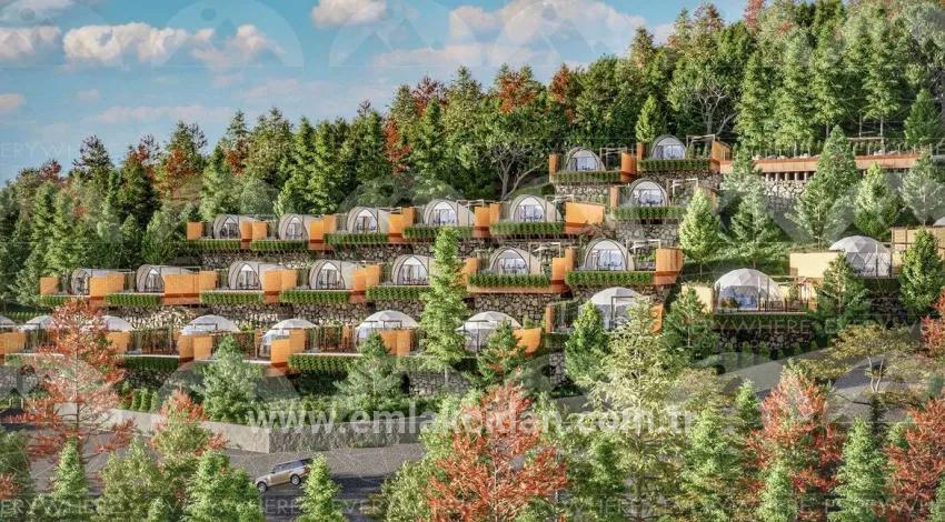 Marmaris Çetibelinde orman İçerisinde 13.500 m2 Özel kullanım alanı