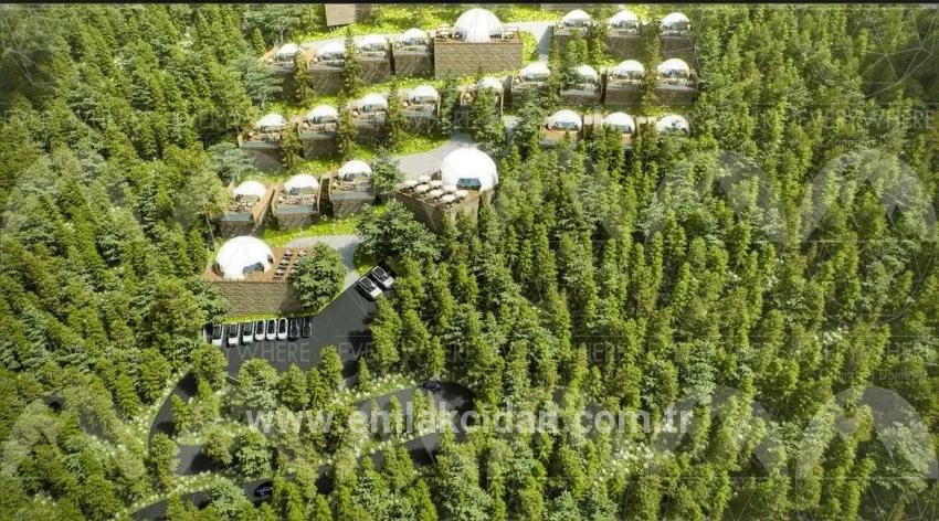 Marmaris Çetibelinde orman İçerisinde 13.500 m2 Özel kullanım alanı