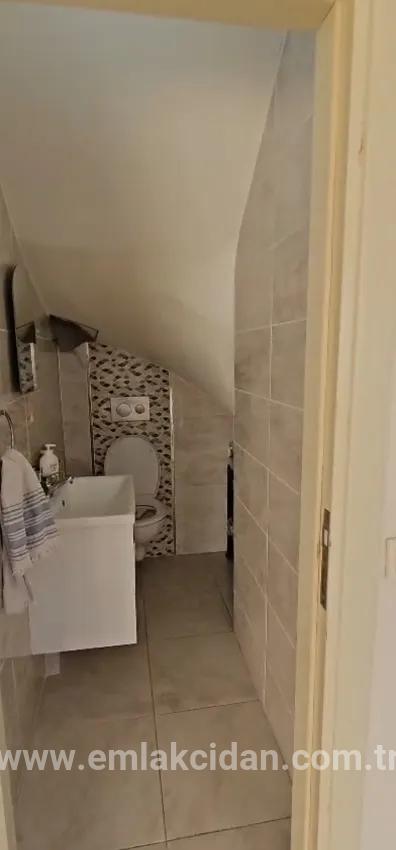 Beldibi’nde sıfır ayarında genç binada ferah ve geniş 3+1 kiralık daire