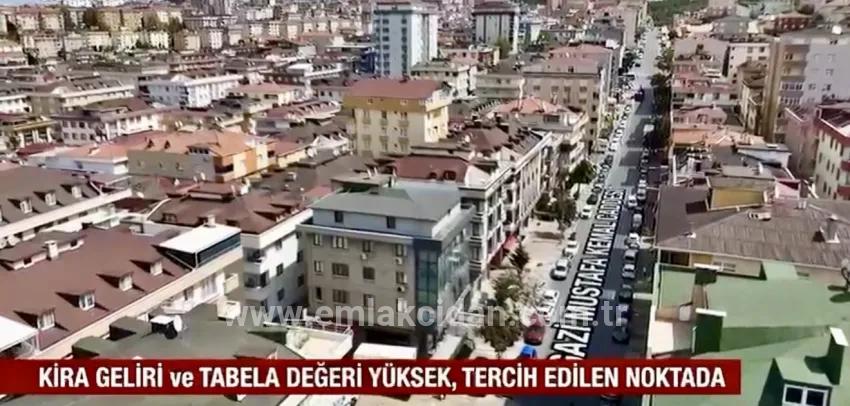 İstanbul Maltepe’de satılık, kira getirisi yüksek, değerli bina