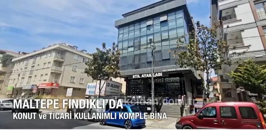 İstanbul Maltepe’de satılık, kira getirisi yüksek, değerli bina