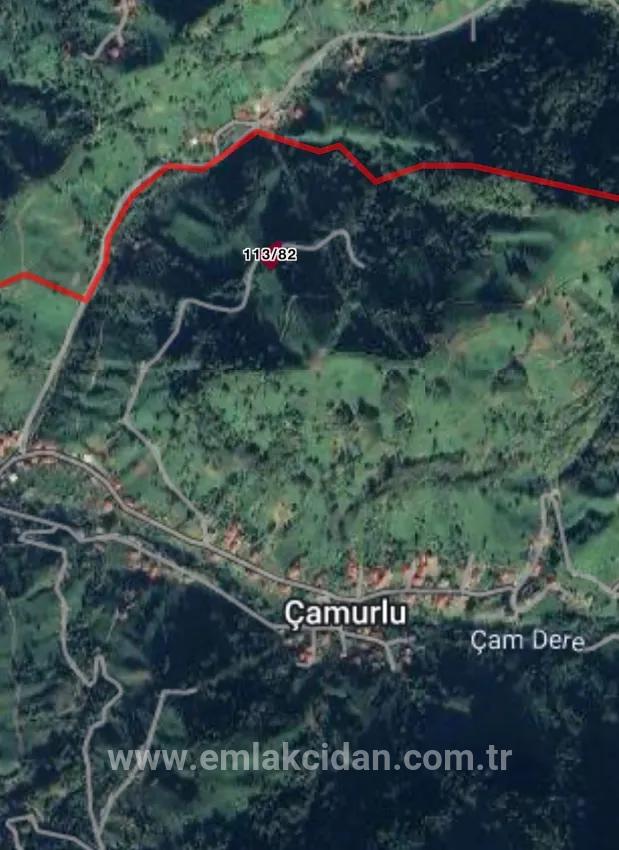Hopa Kemelpaşa köyünde 650 m2 yolu olan Çay bahçesi