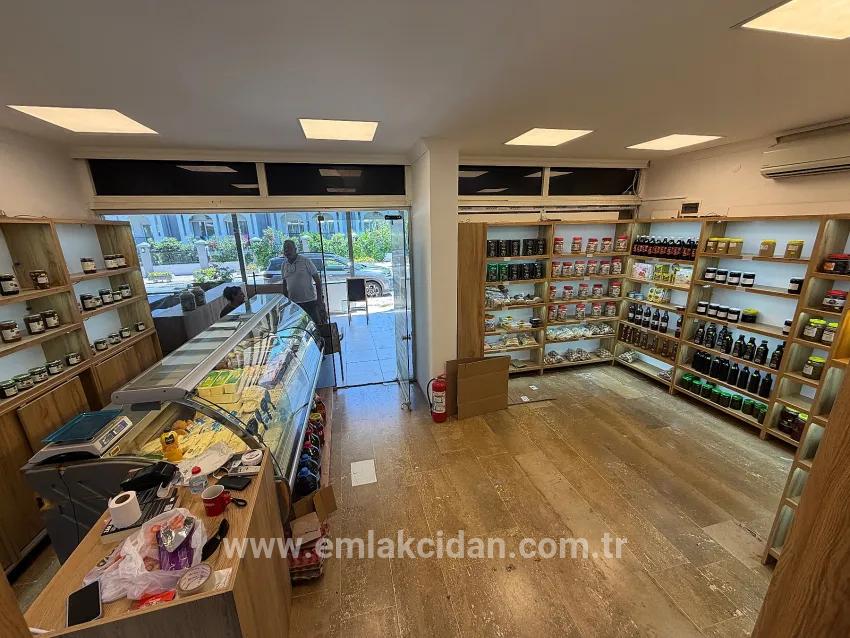 Armutalan merkezde satılık 50 m2 cadde Üzeri dükkan