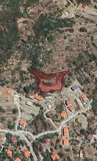 Söğüt köyünde Simi adası ve deniz manzaralı ekolojik turizm İmarlı 2100 m2 tarla