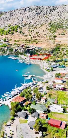 Söğüt köyünde denize sıfır 1500m2 Özel mülk