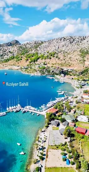 Söğüt köyünde denize sıfır 1500m2 Özel mülk