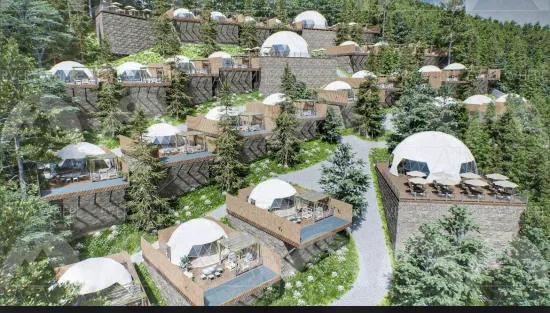 Marmaris Çetibelinde orman İçerisinde 13.500 m2 Özel kullanım alanı