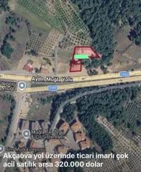 Menteşe Akçaova Mah. Satılık Arsa - Ticari İmar Durumlu - 2.600 m²