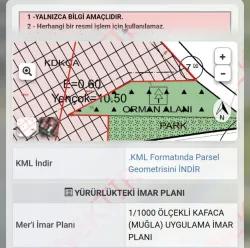 Menteşe Akçaova Mah. Satılık Arsa - Ticari İmar Durumlu - 2.600 m²