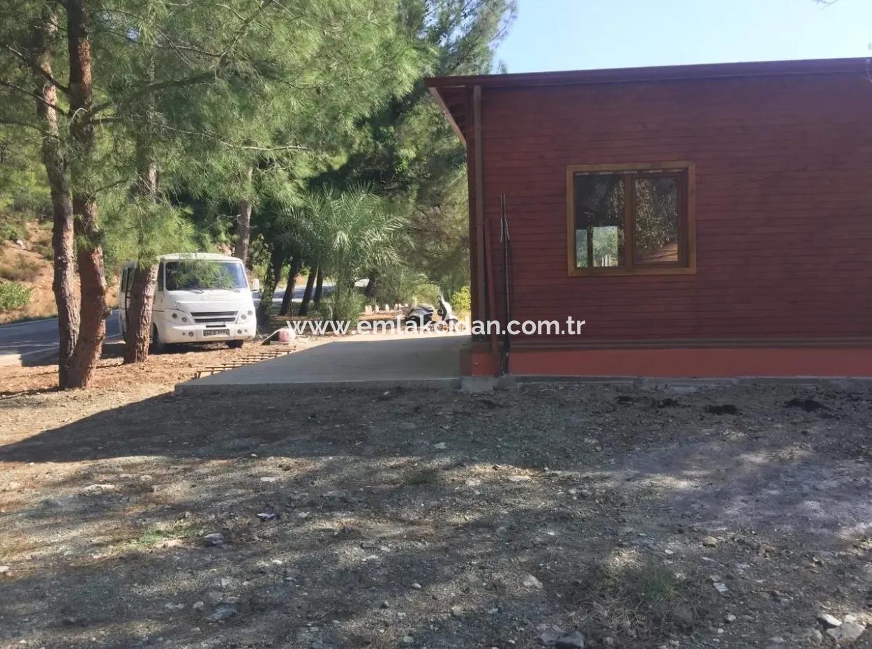 Turgut Köyünde Cadde Üzeri Satılık Hem İşyeri Hem 1 Oda 1 Salon Satılık Daire