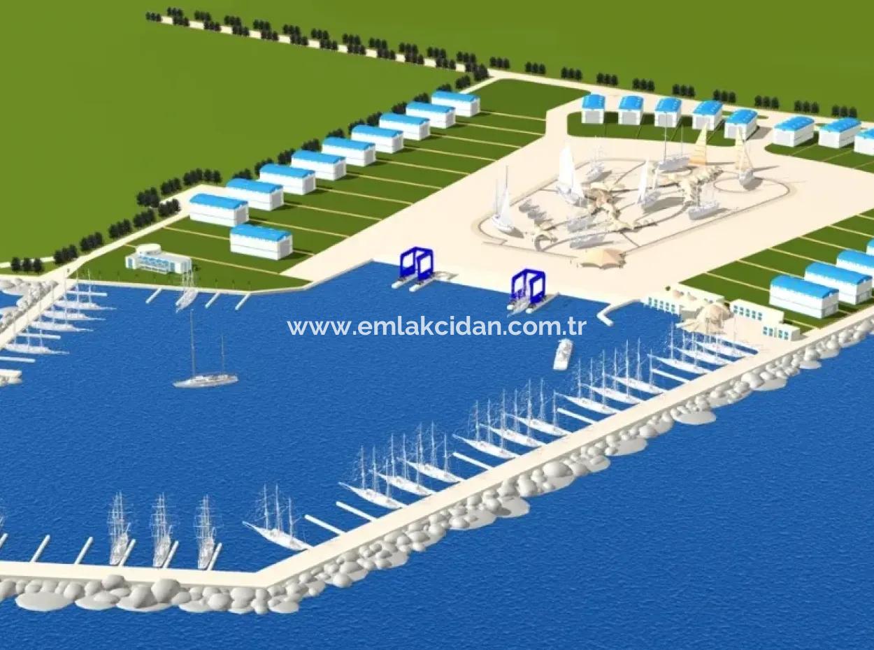 Marmaris Denize Sıfır Satılık Yat Çekek Yeri,Marina,Butik Otel Arsası 4000M2