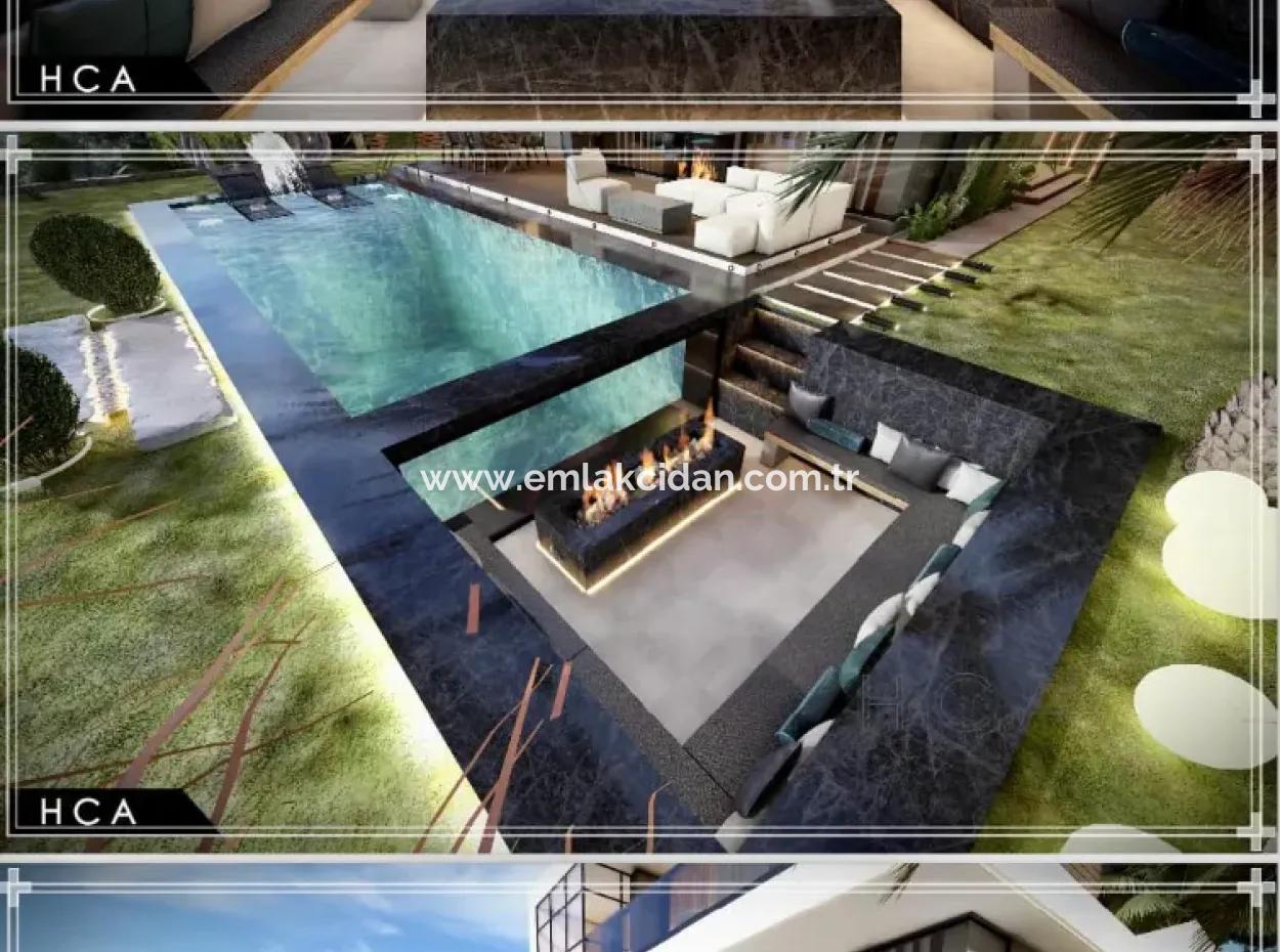 Marmaris Turunç Koyu İçerisinde  6 Villa Yapımına Uygun Satılık Deniz Manzaralı 3200M2 Arsa