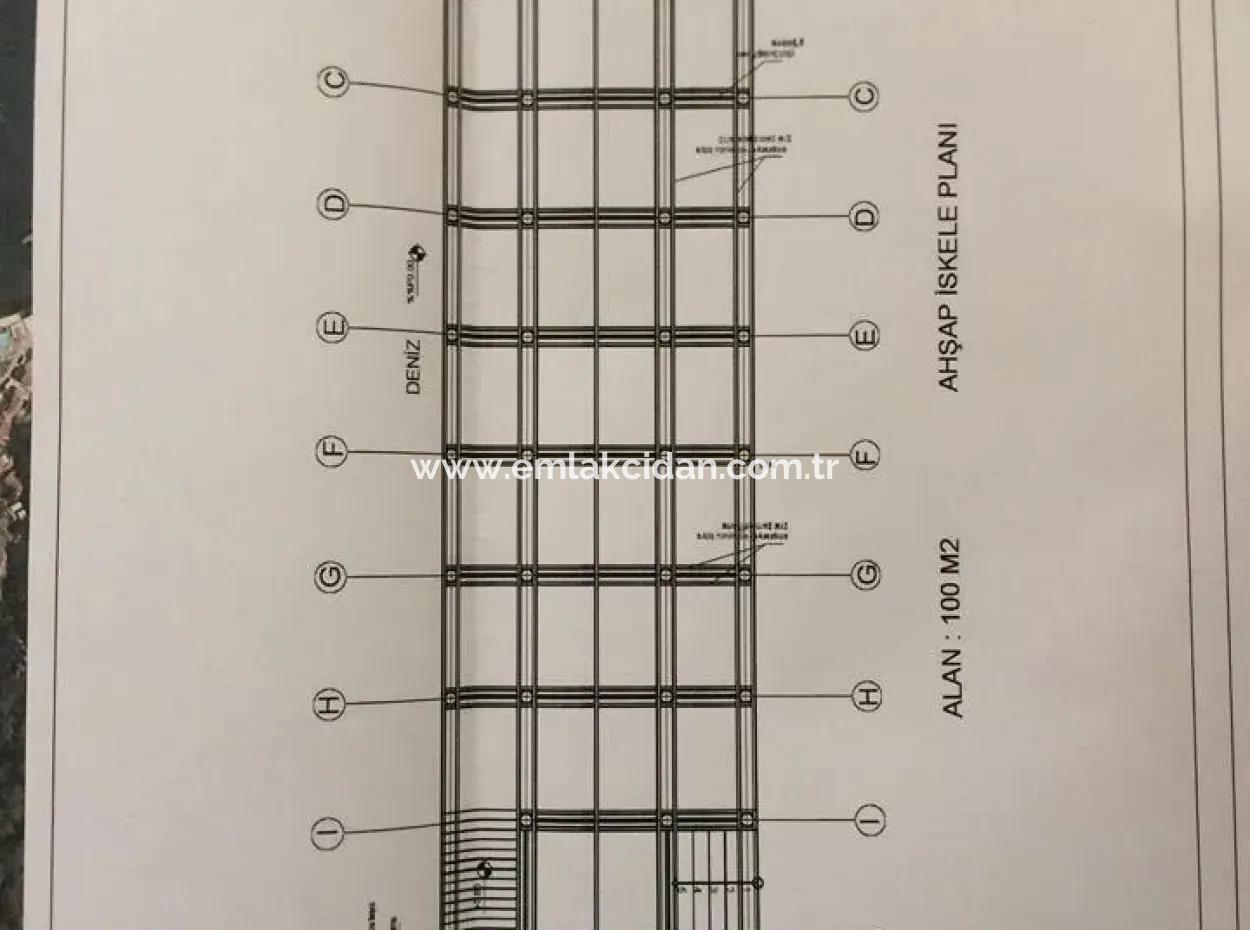 Marmaris Denize Sıfır Satılık Yat Çekek Yeri,Marina,Butik Otel Arsası 4000M2