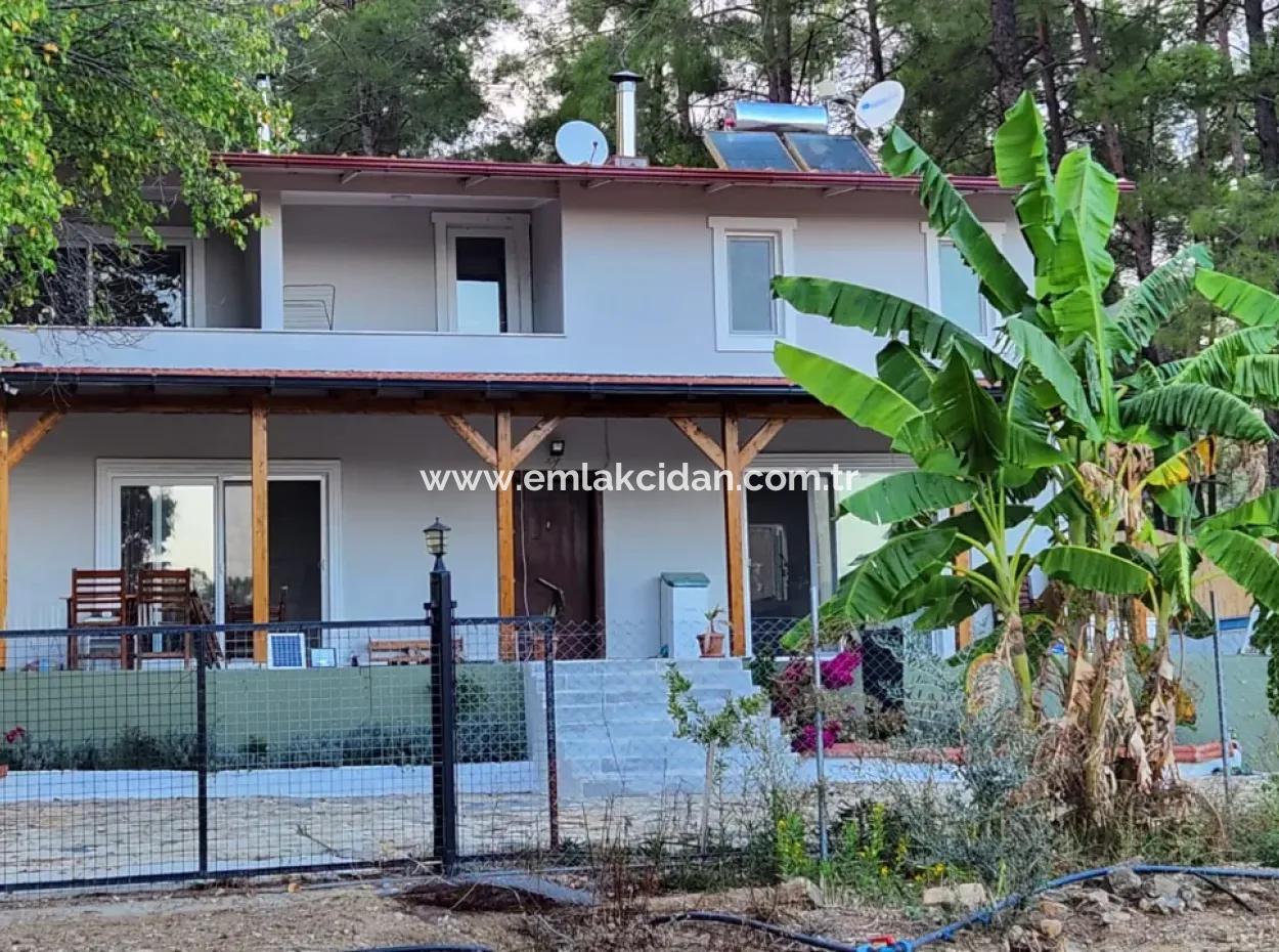 Ortaca Mahallesi Satılık 10.000 M2 İçerisinde Özel Yapım Havuzlu Çiftlik Evi